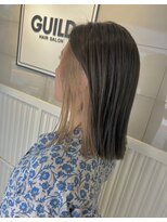 ギルド 清瀬店(GUILD)&nbsp;顔まわりインナーが映えるミディ