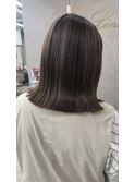 グレージュハイライト/ハイライト/コントラストハイライト