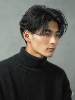 ヘアーサロン フォーメン イデア(hair salon for Men idea)&nbsp;フェザーパーマ ニュアンスパーマ 韓国ヘア アップバング 20代