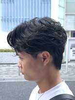 ディライト(Delight)&nbsp;毛流れフェザーパーマショートコンマバング新潟
