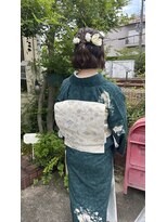 ナナホシ(NANAHOSI)&nbsp;訪問着着付＋ヘアセット