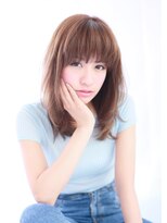 グランマッシュ(GRANMASH)&nbsp;シースルーバングのナチュラルストレート