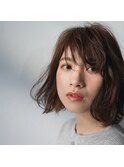 大人ボブ オージュア髪質改善トリートメント ヘッドスパ