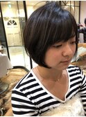 誰もが可愛い前下がりショートボブスタイル☆副店長 川上功介