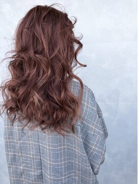 へアメイクワンプラス 四日市(HAIR MAKE ONEplus) 外国人風透明感♪ハイライトブリーチ＠ピンクベージュ