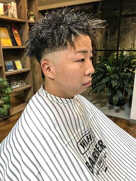 サロンド ココ(Salon de COCO) ツイストパーマ×フェードカット