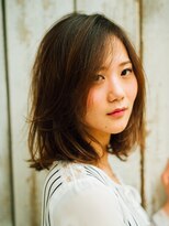 美容室 リズヘアー 稲毛店(Riz hair) 大人切りっぱなしボブ スタイル【稲毛】