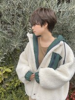 ネイビー(NAVY)&nbsp;前髪長めハンサムショート