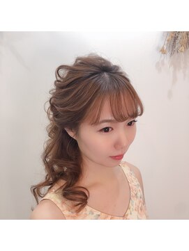 イースタジオ 六本木店(e:studio) ハーフアップ　《　六本木　ヘアセット　》