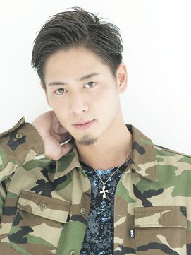 リップスヘアー 銀座(LIPPS hair) オールバック　７３分け　刈り上げメンズヘア