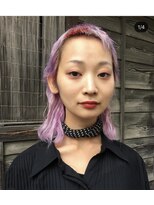 コレット ヘアー 大通(Colette hair) パープル×パーマ