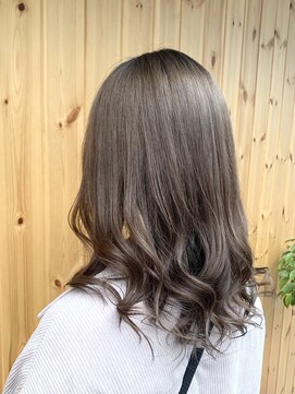 ブゾン(buZon) ☆【buZonブゾン】ダブルカラー×グレージュ