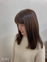 ヘアーデザイン ルポ(REPOS) ツヤ感◎天使の輪☆うる艶愛されストレート