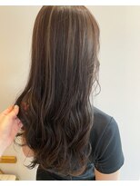 トリート 市川店(TREAT) 極細ハイライト×くすみベージュ_市川