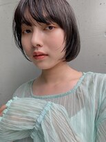 ラグゼ(Luxe) ミニボブ×顔まわりのレイヤーでこなれヘア【表参道/ミネコラ】