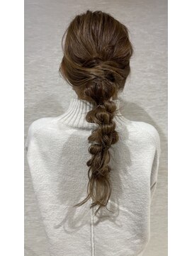 マナヘアー 倉敷(Mana Hair) 神業！おろしあみアレンジです^_^