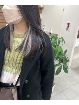 ノア(NOA by KENJE) イヤリングカラー　ホワイトベージュ.