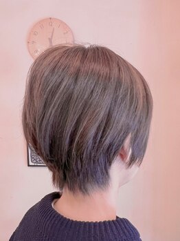 ヘアラビットハッチ(hair Rabbit hutch)の写真/髪や地肌に優しいオーガニックカラー/白髪も染まる透明感カラー/ゼロテクや独自配合薬剤で地肌の刺激ゼロに