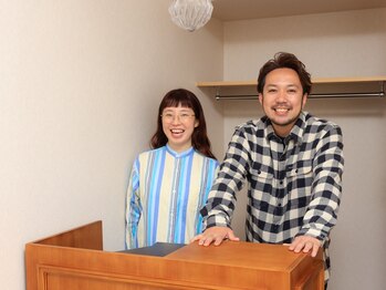 カフー(kafu)の写真/夫婦で営業中♪髪のお悩みを解消しながら、一人一人の髪質に合った施術をしてくれる！