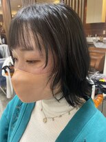ヘアーアンドメイク ココ(hair&make koko) 外ハネショートウルフ