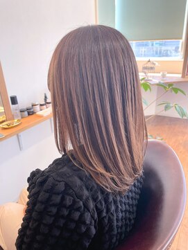 ドルチェ(dolce) サラサラ大人ストレート　明石魚住美容室　HAIR&SPA dolce