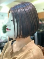 コマ(coma)&nbsp;【coma中野】美髪マニッシュショートネイビーカラー