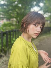 ヘアーアンドメイクボーノ(Hair & Make Buono) ゆるっとカジュアルボブ/大人カジュアル/アースカラー