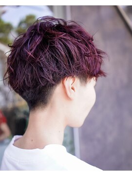 シャロン(SHARON) 【SHARON原宿】刈り上げ女子×ショートパーマ