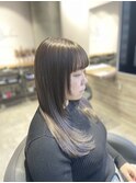 【Lee大阪店】オリーブグレージュ×サイドレイヤー/新出