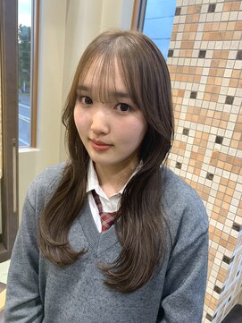 ヴァンカウンシル Kuwana(VAN COUNCIL) 韓国風レイヤーカット+ブリーチなしダブルカラー