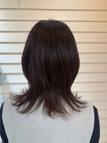 ラコスタ(LaCosTa)&nbsp;アッシュベージュ小顔大人可愛い外ハネキレイめブラウンミディ