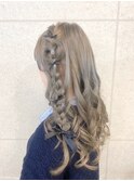 ガーリースタイル/心斎橋/ヘアメ/セットサロン