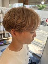 ルートヘアー(Root Hair)&nbsp;White beige×center part
