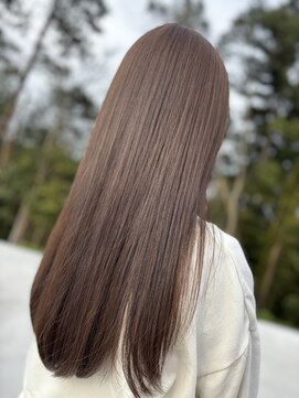 フローフォーヘア(flow For Hair) 透明感!グレージュカラー