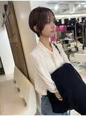 丸みショートボブ*ショートカット*ショートヘア*30代40代50代