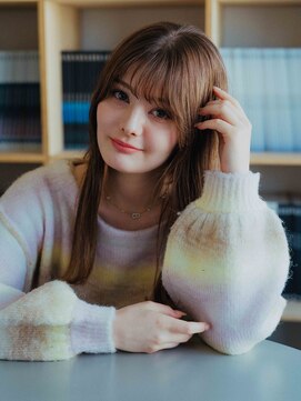 アマリス(Amaris) ロングミルクティーベージュ20代/30代/40代/50代/庭瀬