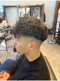 【IRIE HAIR福岡】スペインカール×フェード