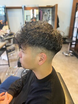 アイリーヘアデザイン(IRIE HAIR DESIGN) 【IRIE HAIR福岡】スペインカール×フェード