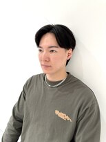 エアー 横浜(AIR)&nbsp;【寺本】センターパート/メンズヘア