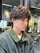 ニュアンスパーマ/フェザー/スパイキーショート/波打ち