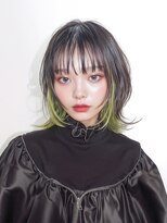 モアナ バイ ヘッドライト大宮店(Moana by HEADLIGHT)&nbsp;Moana【大宮】#ウルフカット#インナーカラー#インナーブリーチ