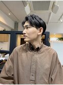 メンズビジネス毛流れ