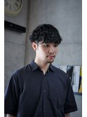 大人シャドウパーマ