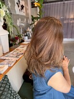 ギネス(Giness)&nbsp;ハイライトカラー大人の上品レイヤースタイル