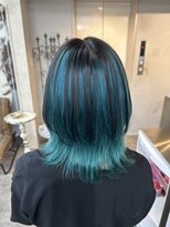 ヘアスタジオニコ(hair studio nico...) ☆turquoise green☆