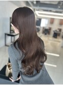 艶髪透明感ヘアブリーチなし表参道