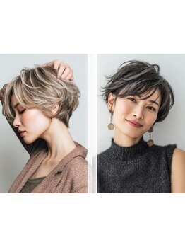 デザイン*上品colorで美しさを引き出す[学芸大学/トリートメント/白髪染め/白髪ぼかし/ハイライト/学割U24]