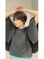 アグ ヘアー ネスト 茨木店(Agu hair nest)&nbsp;大人ショートボブ 20代30代40代ヘア 小顔 大阪クビレ茨木