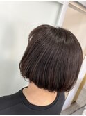 お手入れ簡単ボブスタイル