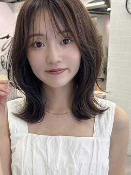 ポーチバイハニー オモテサンドウ(PORCH by HONEY omotesando) くびれヘア/レイヤーカット/韓国風/マロンブラウン/髪質改善1